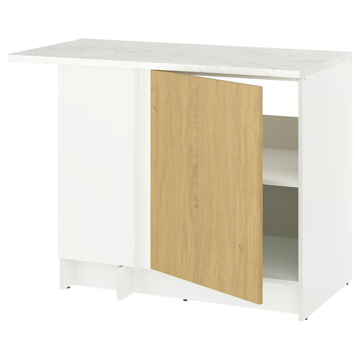Furnoova | Corner Base Cabinet – White