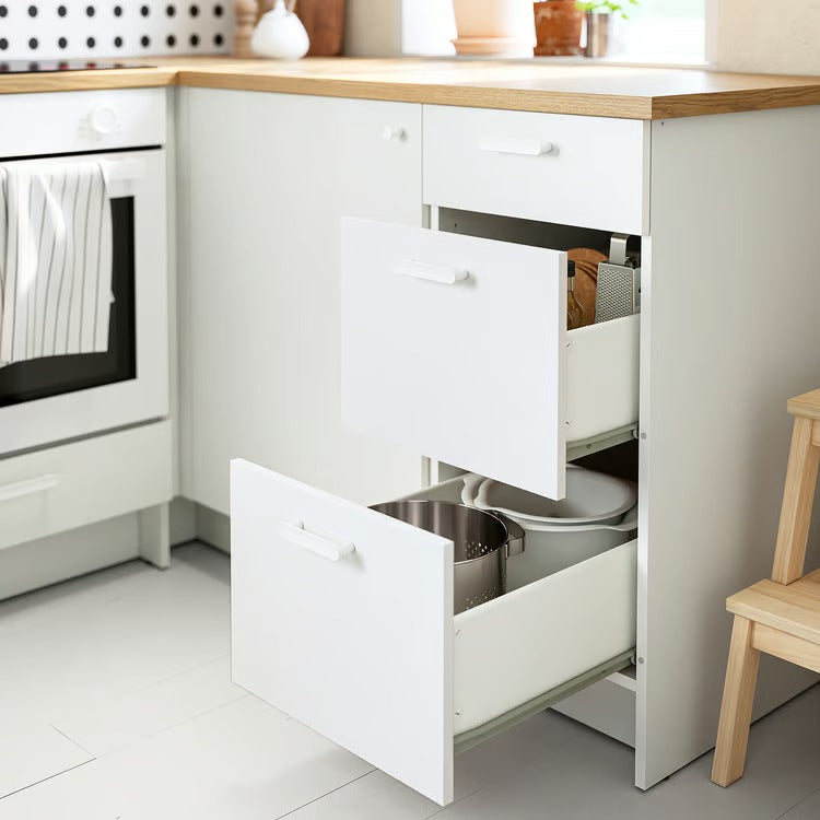 Furnoova | base cabinet drawers – White