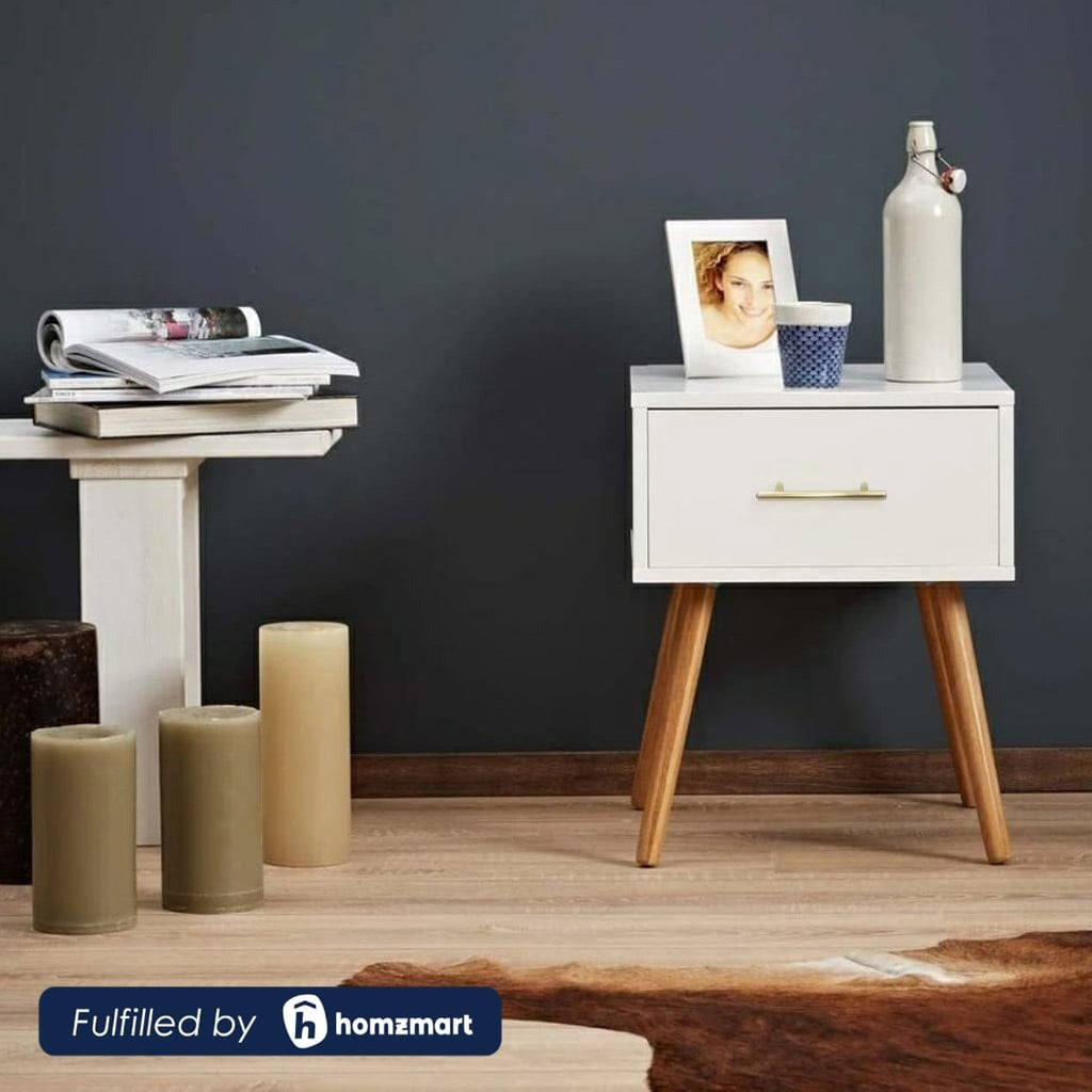 كومودينو إسباني MDF وPVC أبيض